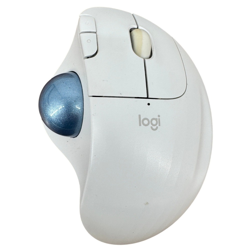 Logitech ERGO M575 Trackball Mouse Wireless Bluetooth Off-White TR0006 Ergonomic